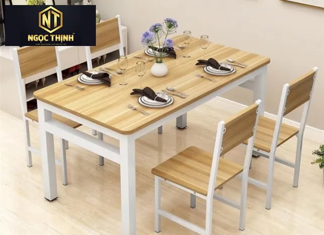 Xưởng Nội Thất Ngọc Thịnh - Bàn ăn gia đình đẹp đơn giản Xưởng Nội Thất Ngọc Thịnh - Bàn ăn gia đình đẹp đơn giản